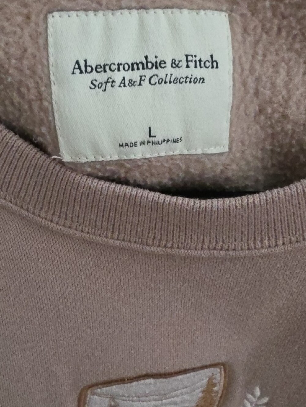 Abercrombie & Fitch Ski Sweatshirt Park City Utah Sz Large - Picture 5 of 6